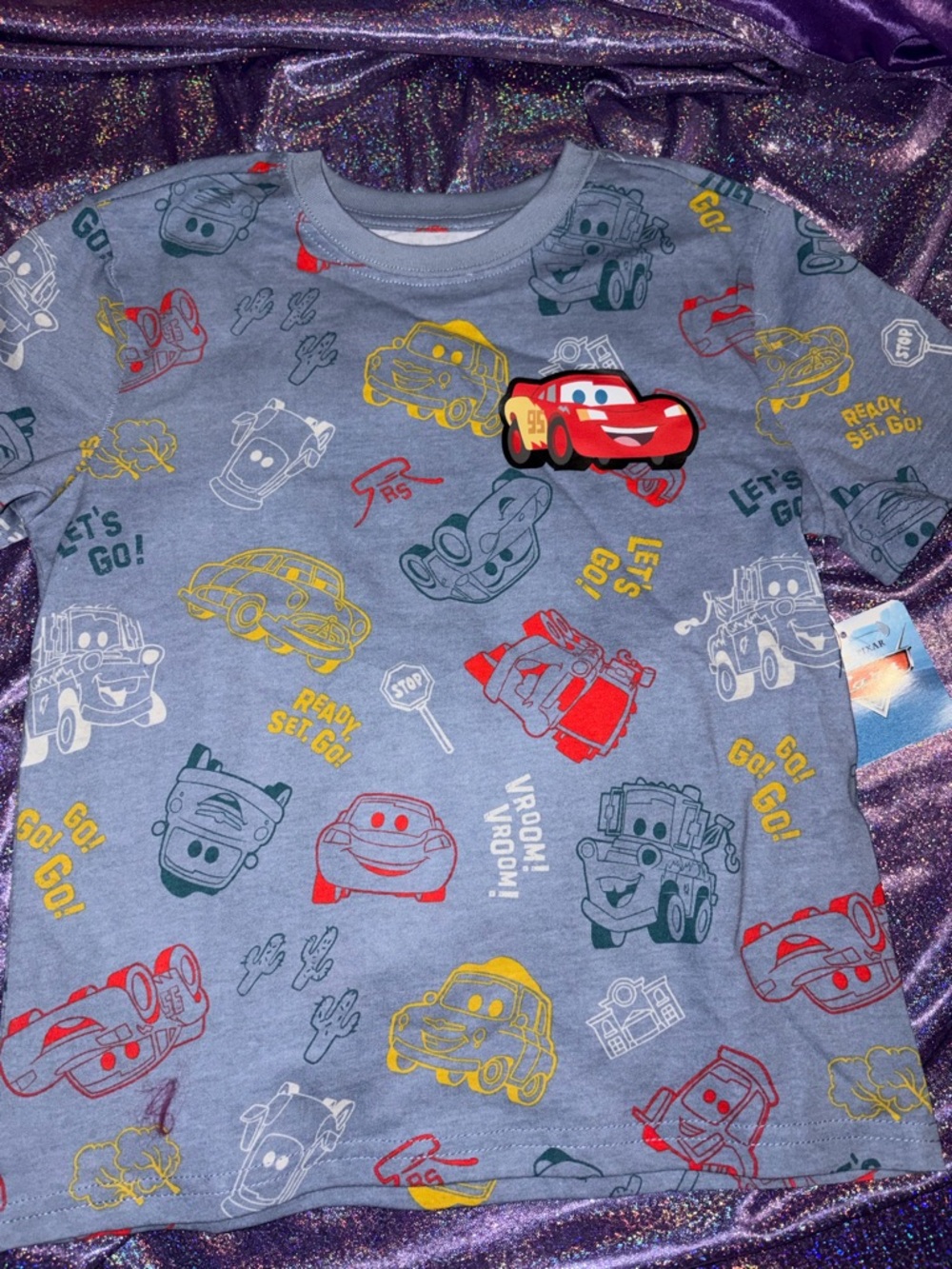 Boys Lightning McQueen Shirt